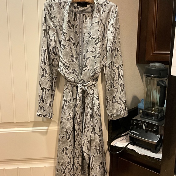 Snake print cardigan/duster - Picture 5 of 9